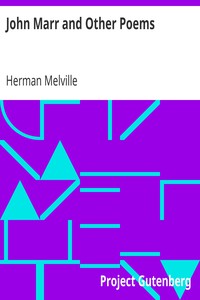 John Marr and Other Poems by Herman Melville