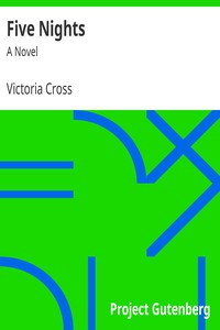 Five Nights: A Novel by Victoria Cross