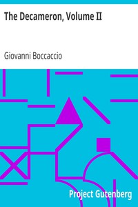 The Decameron, Volume II by Giovanni Boccaccio