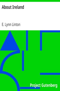 About Ireland by E. Lynn Linton