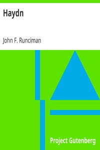 Haydn by John F. Runciman