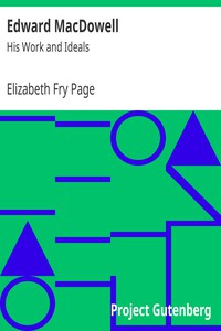 Edward MacDowell by Elizabeth Fry Page