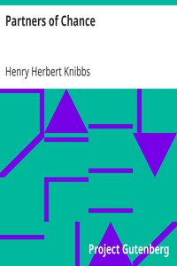 Partners of Chance by Henry Herbert Knibbs