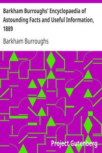 Barkham Burroughs' Encyclopaedia of Astounding Facts and Useful Information,