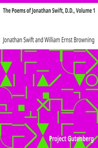 The Poems of Jonathan Swift, D.D., Volume 1 by Jonathan Swift