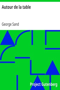 Autour de la table by George Sand