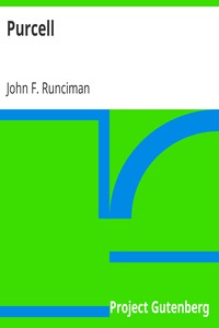 Purcell by John F. Runciman