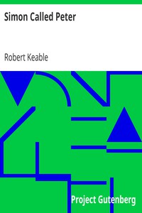 Simon Called Peter by Robert Keable