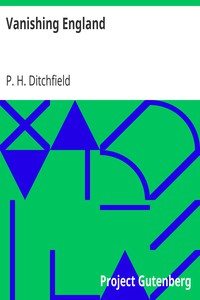 Vanishing England by P. H. Ditchfield