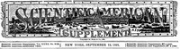 Scientific American Supplement No. 819, September 12, 1891 by Various