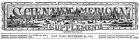 Scientific American Supplement, No. 829, November 21, 1891 by Various