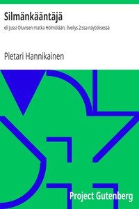 Silmänkääntäjä by Pietari Hannikainen