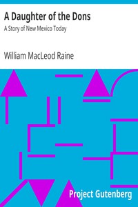 A Daughter of the Dons: A Story of New Mexico Today by William MacLeod Raine