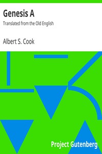 Genesis A by Albert S. Cook and Lawrence Mason