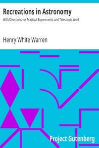 Recreations in Astronomy by Henry White Warren