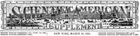 Scientific American Supplement, No. 794, March 21, 1891 by Various