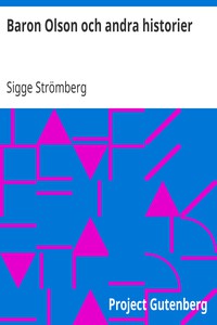 Baron Olson och andra historier by Sigge Strömberg