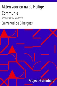 Akten voor en na de Heilige Communie by Emmanuel de Gibergues