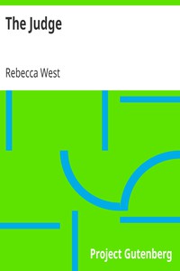 The Judge by Rebecca West