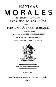 Máximas Morales en Ilocano y Castellano by Anonymous