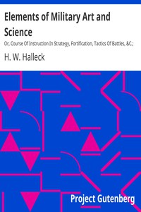 Elements of Military Art and Science by H. W. Halleck