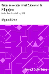 Reizen en vechten in het Zuiden van de Philippijnen by Réginald Kann