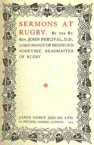 Sermons at Rugby by John Percival