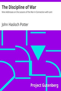 The Discipline of War by John Hasloch Potter