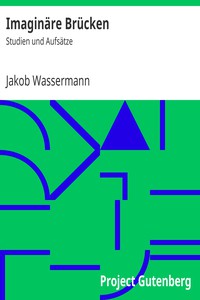 Imaginäre Brücken: Studien und Aufsätze by Jakob Wassermann