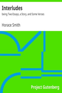 Interludes by Horace Smith