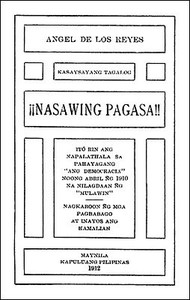 Nasawing Pagasa by Angel De los Reyes