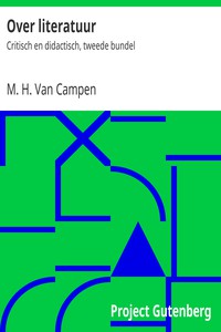 Over literatuur by M. H. Van Campen