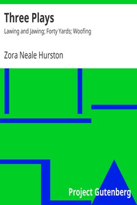 Three Plays by Zora Neale Hurston