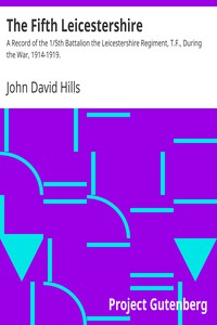 The Fifth Leicestershire by John David Hills