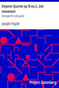 Emperor Quartet op.76 no.3., 2nd movement by Joseph Haydn