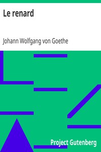 Le renard by Johann Wolfgang von Goethe