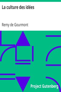 La culture des idées by Remy de Gourmont