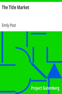 The Title Market by Emily Post