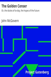 The Golden Censer by John McGovern