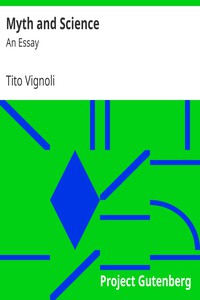 Myth and Science by Tito Vignoli