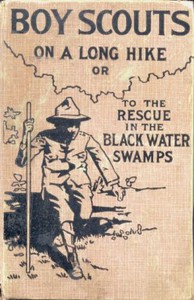 Boy Scouts on a Long Hike; Or, To the Rescue in the Black Water Swamps by Fletcher