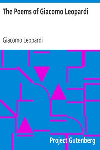 The Poems of Giacomo Leopardi by Giacomo Leopardi