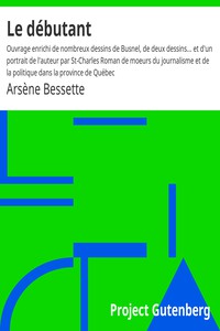 Le débutant by Arsène Bessette