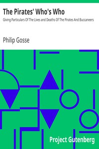 The Pirates' Who's Who by Philip Gosse