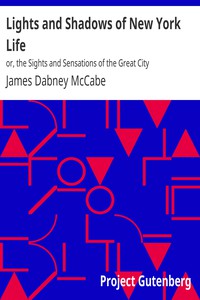 Lights and Shadows of New York Life by James Dabney McCabe