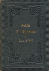 Gebete für Israeliten by A. A. Wolff