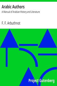 Arabic Authors by F. F. Arbuthnot