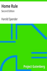 Home Rule by Harold Spender