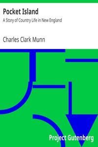 Pocket Island: A Story of Country Life in New England by Charles Clark Munn