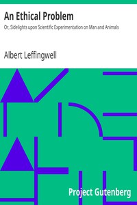 An Ethical Problem by Albert Leffingwell